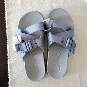NWT Chaco Chillos Slide Sandal in Granite Size 8 Women's